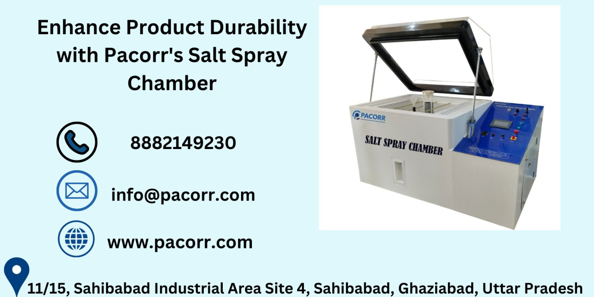 Salt Spray Chambers: Essential for Quality Control in Corrosion-Resistant Manufacturing