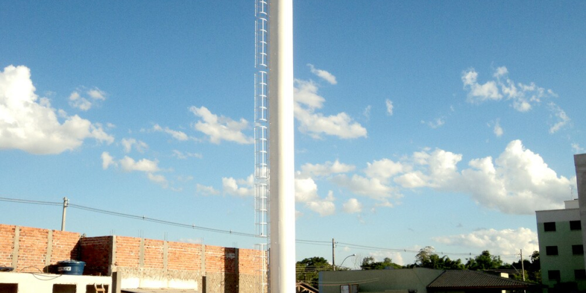 20,000 Litre Round Steel Water Tank