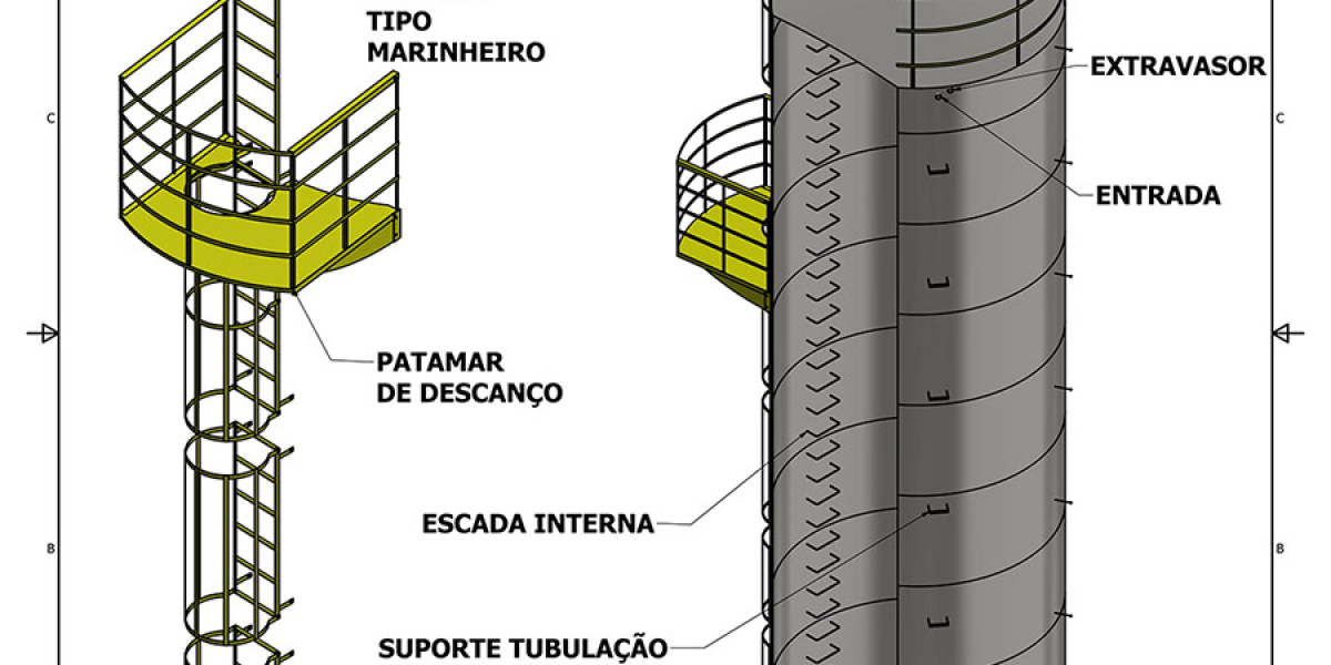 Caldwell FLC Fluted Column Elevated Storage Tank